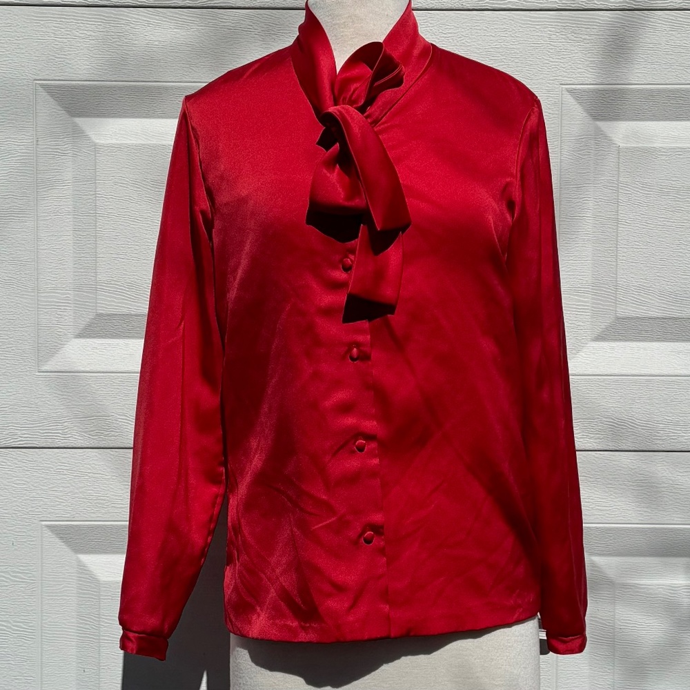 Inner Visions by Ship 'n Shore Blouse-tagged 12